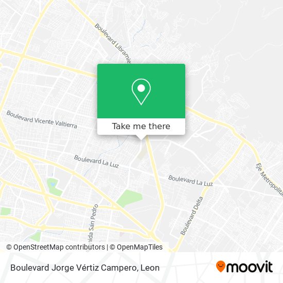 Boulevard Jorge Vértiz Campero map