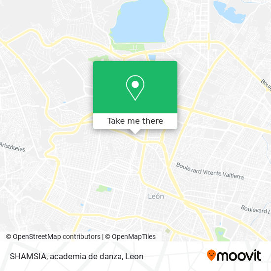 SHAMSIA, academia de danza map