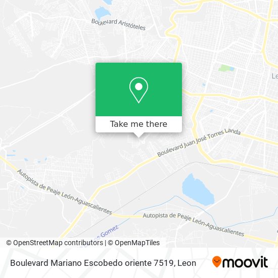 Mapa de Boulevard Mariano Escobedo oriente 7519