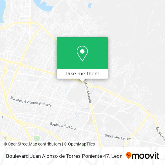 Boulevard Juan Alonso de Torres Poniente 47 map