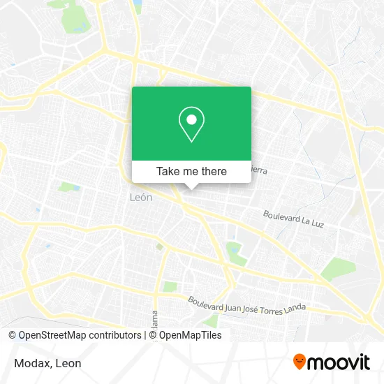 Modax map