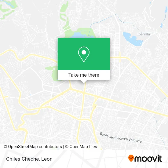 Chiles Cheche map