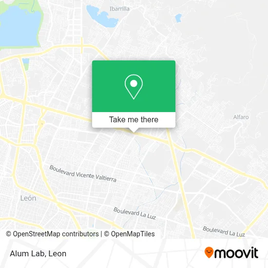 Alum Lab map