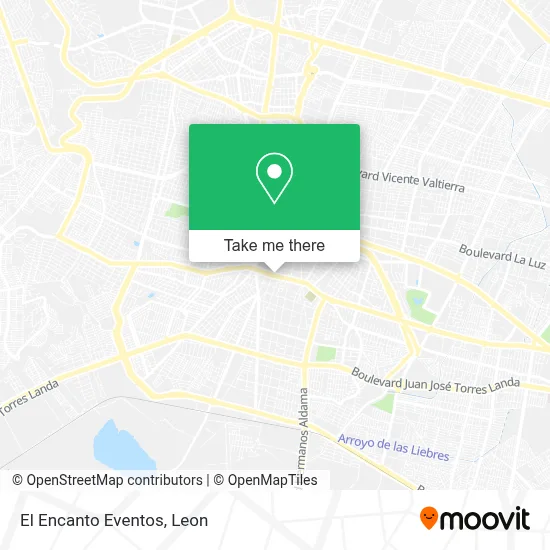 El Encanto Eventos map