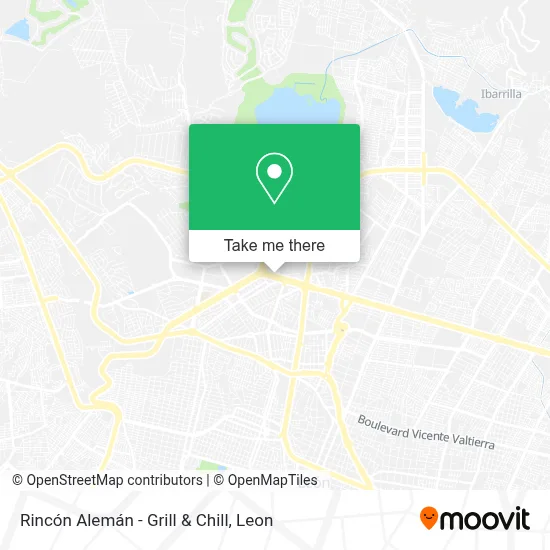 Rincón Alemán - Grill & Chill map