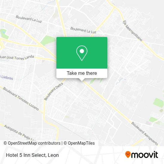 Hotel 5 Inn Select map