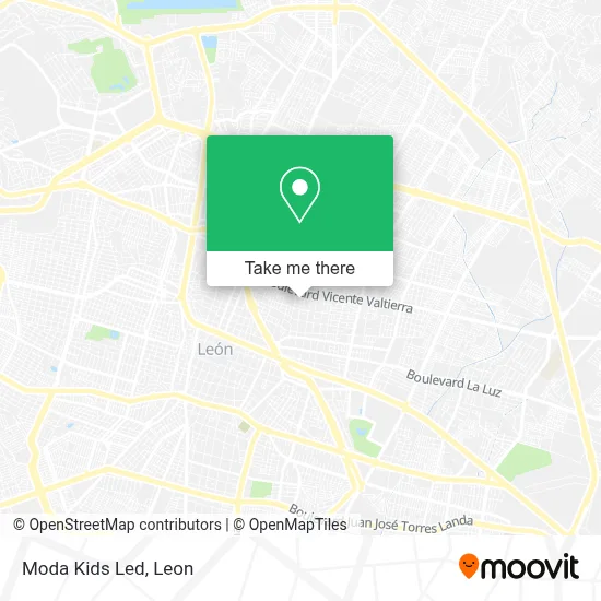 Moda Kids Led map