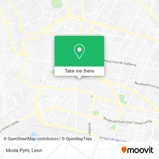 Moda Pym map