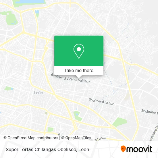 Super Tortas Chilangas Obelisco map