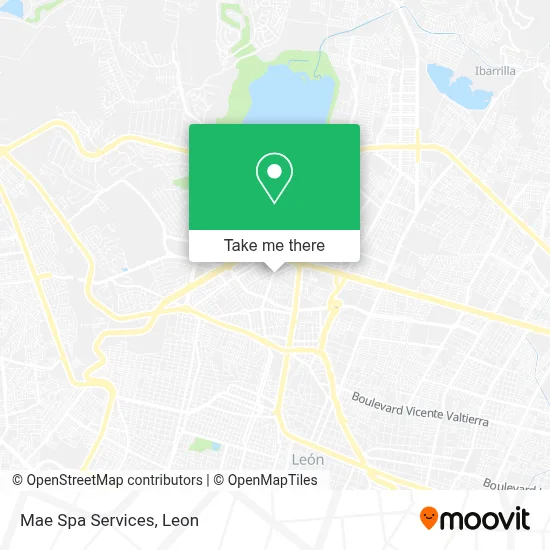 Mae Spa Services map