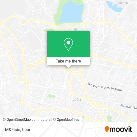 M&Fisio map