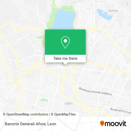 Banorte Generali Afore map