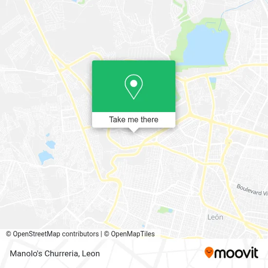 Manolo's Churreria map