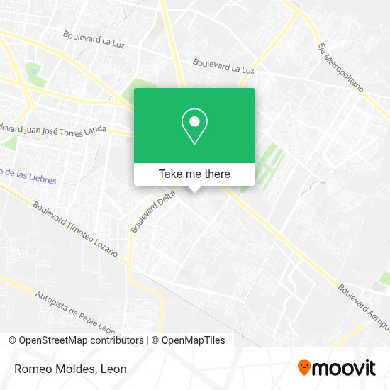 Romeo Moldes map