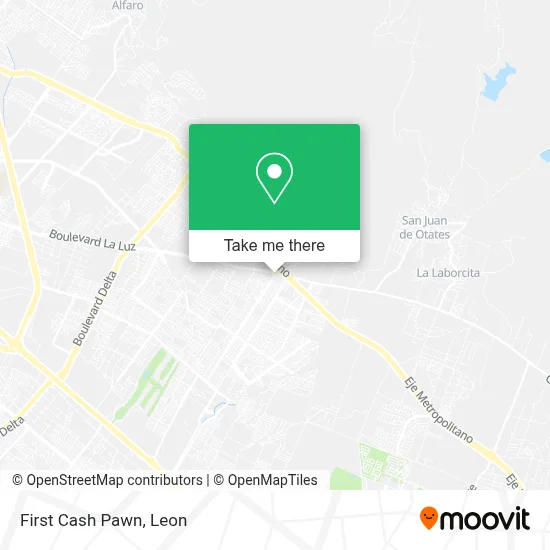 First Cash Pawn map