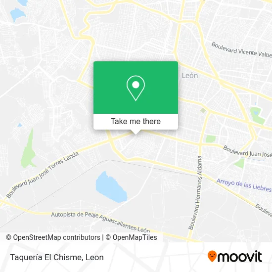 Taquería El Chisme map