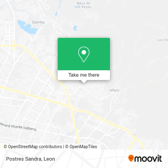 Postres Sandra map