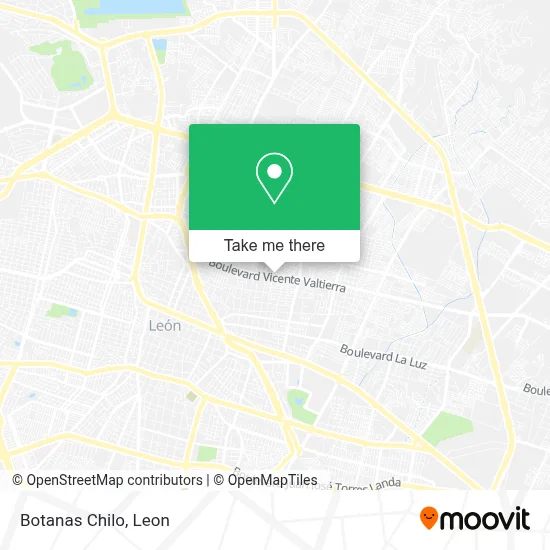 Botanas Chilo map