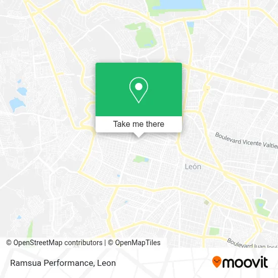 Ramsua Performance map