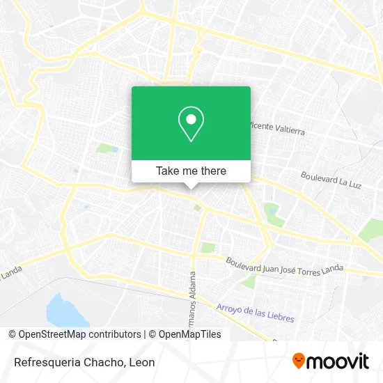 Refresqueria Chacho map