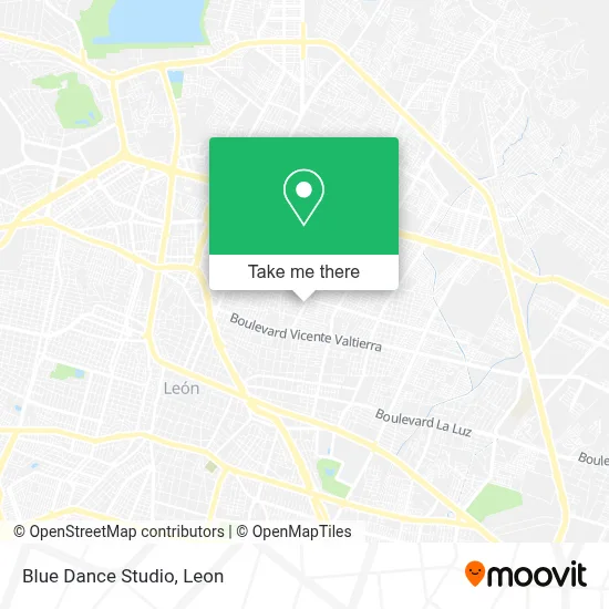Blue Dance Studio map