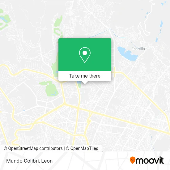 Mundo Colibrí map