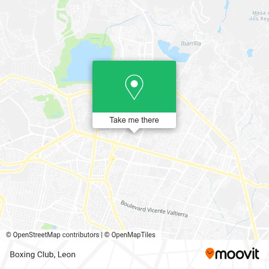 Boxing Club map