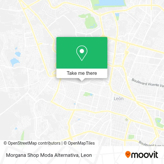 Morgana Shop Moda Alternativa map