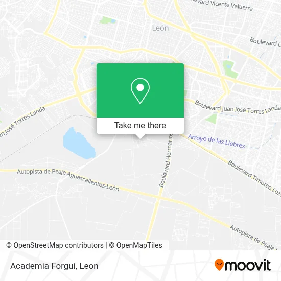Academia Forgui map