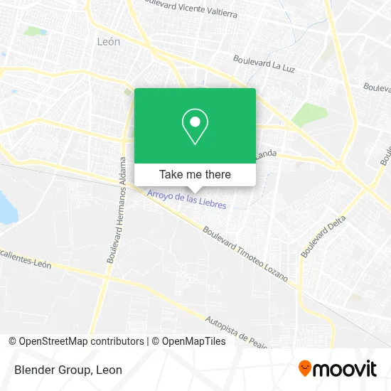 Blender Group map