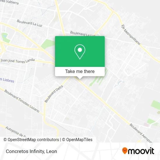 Concretos Infinity map