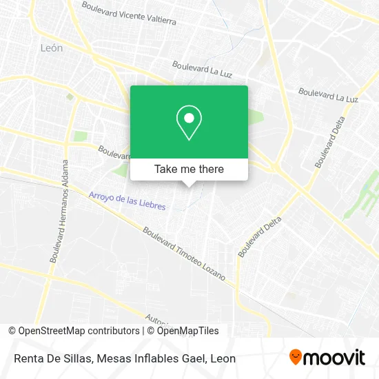 Renta De Sillas, Mesas Inflables Gael map