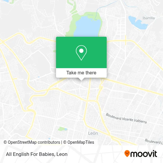 All English For Babies map