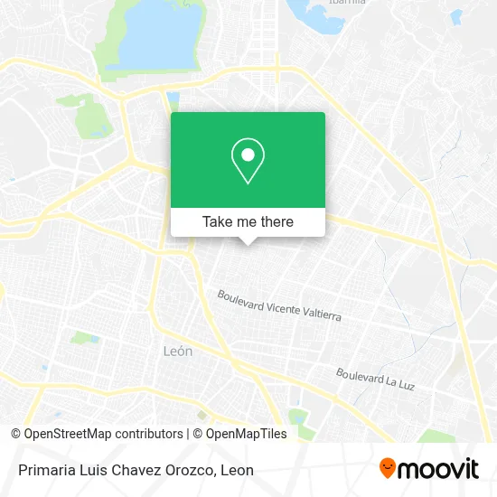 Primaria Luis Chavez Orozco map