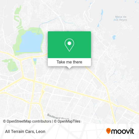 All Terrain Cars map