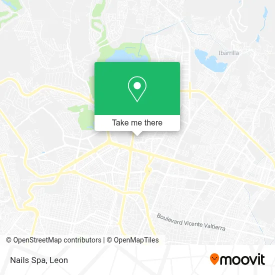 Nails Spa map