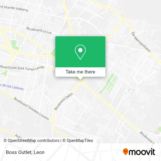 Boss Outlet map