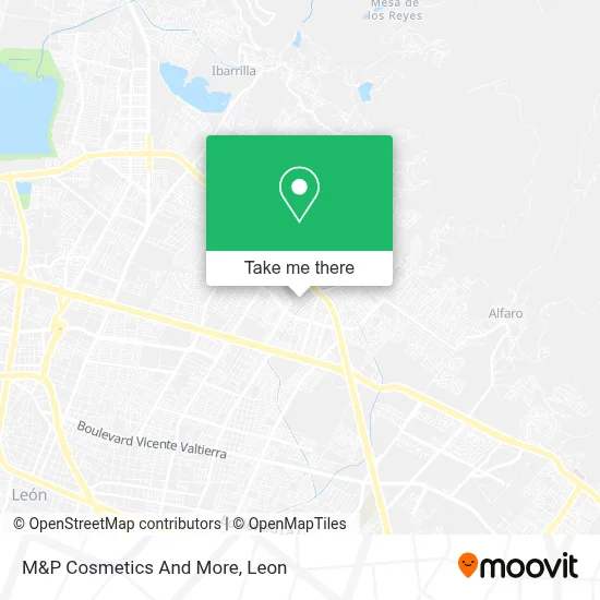 M&P Cosmetics And More map