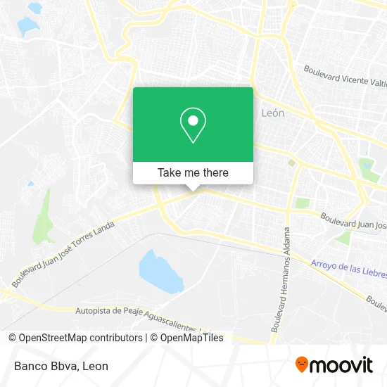 Banco Bbva map