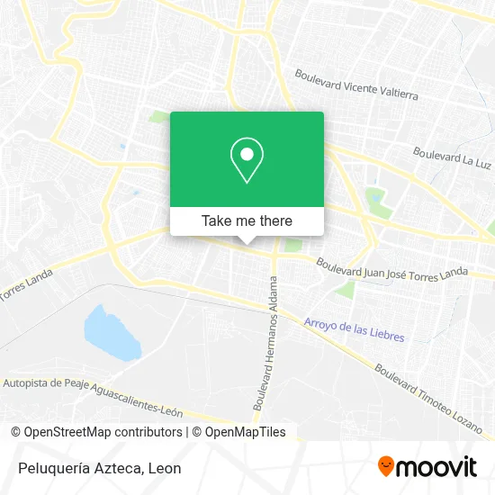 Peluquería Azteca map