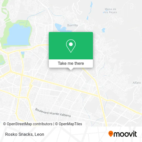 Rosko Snacks map