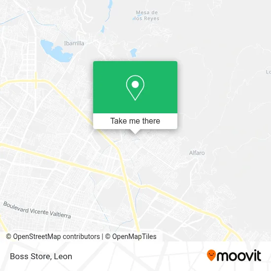 Boss Store map