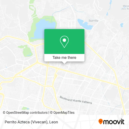 Perrito Azteca (Vivecan) map