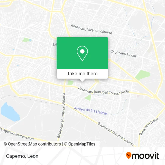Capemo map
