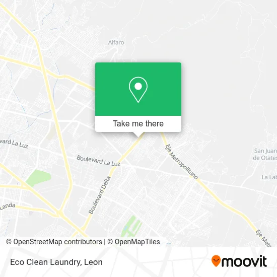 Lavanderia Eco Clean map