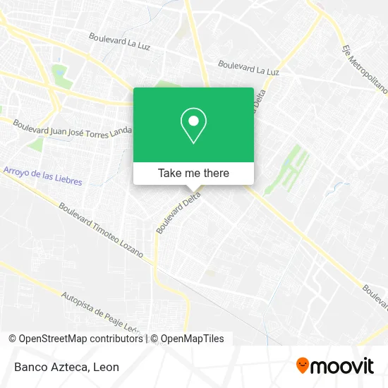 Banco Azteca map