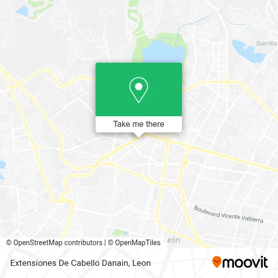 Extensiones De Cabello Danain map