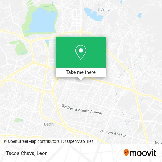 Tacos Chava map