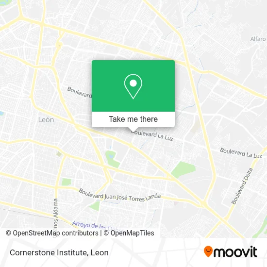 Cornerstone Institute map