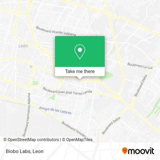 Biobo Labs map